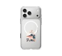 RhinoShield Coque Compatible MagSafe [iPhone 17 Pro Max] | Clear, Anti-jaunissement, Haute Transparence, Force magnétique supérieure, dépasse Les Normes Militaires de Protection - [Arcadia]