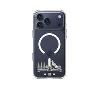 RhinoShield Coque Compatible MagSafe [iPhone 17 Pro Max] | Clear, Anti-jaunissement, Haute Transparence, Force magnétique supérieure, dépasse Les Normes Militaires de Protection - [on The Road]