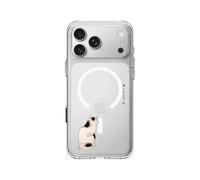 RhinoShield Coque Compatible MagSafe [iPhone 17 Pro Max] | Clear, Anti-jaunissement, Haute Transparence, Force magnétique supérieure, dépasse Les Normes Militaires de Protection - [Cats of Japan I]