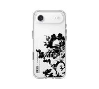 RhinoShield Coque Compatible MagSafe [iPhone Air] | Clear, Anti-jaunissement, Force magnétique supérieure, dépasse Les Normes Militaires de Protection - [One Piece/Gear 4th Snakeman B&W]