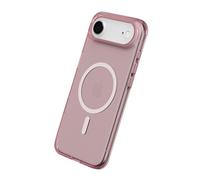 RhinoShield Coque Compatible MagSafe[iPhone Air] | Clear, Anti-jaunissement, Haute Transparence, Force magnétique supérieure, dépasse Les Normes Militaires de Protection - Rosé