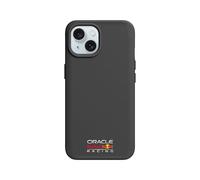 RhinoShield Coque Compatible MagSafe pour [iPhone 15] | SolidX - Coque renforcée avec Absorption des Chocs, Protection Contre Les Chutes aux Standards Militaires - Noir [Oracle Red Bull Racing/Logo]
