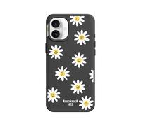 RhinoShield Coque Compatible MagSafe pour [iPhone 16 Plus] | SolidX - Coque renforcée avec Absorption des Chocs, Protection aux Standards Militaires - Noir [Knock Knock A2Z / How Your Daisy]