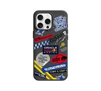 RhinoShield Coque Compatible MagSafe pour [iPhone 16 Pro Max] SolidX - Coque renforcée avec Absorption des Chocs, Protection aux Standards Militaires - Noir [Oracle Red Bull Racing/ORBR - Stickers]