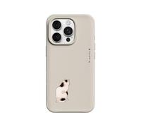 RhinoShield Coque Compatible MagSafe pour [iPhone 16 Pro] | SolidX - Coque renforcée avec Absorption des Chocs, Protection aux Standards Militaires - Beige[Cats of Japan I]