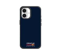 RhinoShield Coque Compatible MagSafe pour [iPhone 16] | SolidX - Coque renforcée avec Absorption des Chocs, Protection aux Standards Militaires - Noir [Oracle Red Bull Racing/Logo - Édition Bleu]