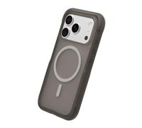 RhinoShield Coque Compatible MagSafe pour [iPhone 17 Pro] | AirX Protection à Coussin d’air et Multi-Couches, dépasse Les Normes Militaires de Protection, réduit Les dommages internes - Noir Pur