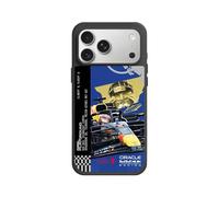 RhinoShield Coque Compatible MagSafe pour [iPhone 17 Pro Max] | SolidX - Coque renforcée avec Absorption des Chocs, Protection aux Standards Militaires - Noir [Oracle Red Bull Racing / MV1]