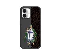 RhinoShield Coque Compatible MagSafe pour [iPhone 17] | SolidX - avec Absorption des Chocs, Protection Contre Les Chutes aux Standards Militaires - Noir [One Piece/Zoro - Land of Wano Style]