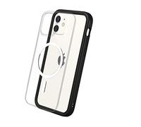 RhinoShield Coque modulaire Mod NX Compatible avec MagSafe pour [iPhone 12/12 Pro] | Force magnétique supérieure, Personnalisable. Absorbe Les impacts des Chutes de 3.5 mètres - Noir