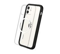 RhinoShield Coque modulaire Mod NX Compatible avec MagSafe pour [iPhone 12 Mini] | Force magnétique supérieure, Personnalisable. Absorbe Les impacts des Chutes de 3.5 mètres - Noir