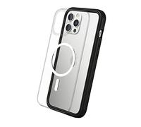 RhinoShield Coque modulaire Mod NX Compatible avec MagSafe pour [iPhone 12 Pro Max] | Force magnétique supérieure, Personnalisable. Absorbe Les impacts des Chutes de 3.5 mètres - Noir