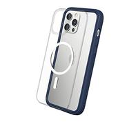 RhinoShield Coque modulaire Mod NX Compatible avec MagSafe pour [iPhone 12 Pro Max] | Force magnétique supérieure, Personnalisable. Absorbe Les impacts des Chutes de 3.5 mètres - Bleu Marine
