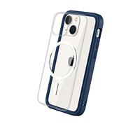 RhinoShield Coque modulaire Mod NX Compatible avec MagSafe pour [iPhone 13 Mini] | Force magnétique supérieure, Personnalisable. Absorbe Les impacts des Chutes de 3.5 mètres - Bleu Marine
