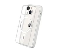 RhinoShield Coque modulaire Mod NX Compatible avec MagSafe pour [iPhone 13 Mini] | Force magnétique supérieure, Personnalisable. Absorbe Les impacts des Chutes de 3.5 mètres - Blanc