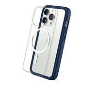 RhinoShield Coque modulaire Mod NX Compatible avec MagSafe pour [iPhone 13 Pro] | Force magnétique supérieure, Personnalisable. Absorbe Les impacts des Chutes de 3.5 mètres - Bleu Marine