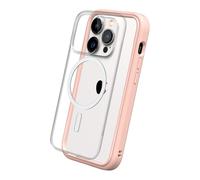 RhinoShield Mod NX - Coque de protection pour téléphone portable - modulaire - compatibilité avec MagSafe - acrylique, TPE, aimant au néodyme - rose