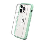 RhinoShield Coque modulaire Mod NX Compatible avec MagSafe pour [iPhone 14 Pro Max] | Force magnétique supérieure, Personnalisable. Absorbe Les impacts des Chutes de 3.5 mètres - Vert Menthe