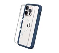 RhinoShield Coque modulaire Mod NX Compatible avec MagSafe pour [iPhone 14 Pro Max] | Force magnétique supérieure, Personnalisable. Absorbe Les impacts des Chutes de 3.5 mètres - Bleu Marine