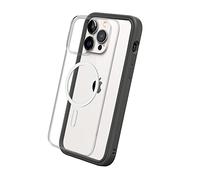 RhinoShield Coque modulaire Mod NX Compatible avec MagSafe pour [iPhone 14 Pro Max] | Force magnétique supérieure, Personnalisable. Absorbe Les impacts des Chutes de 3.5 mètres - Graphite