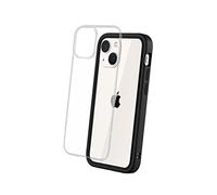 RhinoShield Coque Compatible avec [iPhone 13 Mini] | Mod NX - Protection Fine Personnalisable avec Technologie Absorption des Chocs [sans BPA] - Noir