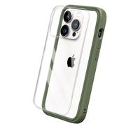Coque Compatible avec iPhone 14 Pro Max Mod NX - Protection Fine Personnalisable avec Technologie d'absorption des Chocs sans BPA - Vert Kaki