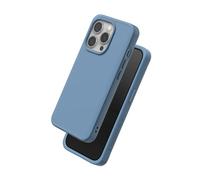 RhinoShield Coque pour [iPhone 15 Plus] | SolidX - Coque renforcée avec Absorption des Chocs Design Fin Protection Contre Les Chutes de 3, m - Bleu marée