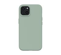 Coque pour iPhone 15 Plus MagSafe Souple Antichoc Série SolidX Rhinoshield Vert sauge
