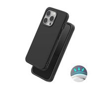 RhinoShield Coque pour [iPhone 15 Pro] | SolidX - Coque renforcée avec Absorption des Chocs Design Fin Protection Contre Les Chutes de 3,5 m - Noir