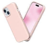 RHINOSHIELD coque pour [iPhone 15] SolidSuit - coque fine avec technologie d'absorption des chocs et finition premium - Rose