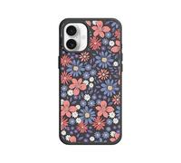 RhinoShield Coque pour [iPhone 16 Plus] | SolidX - Coque renforcée avec Absorption des Chocs Design Fin Protection Contre Les Chutes de 3,5 m - Noir [Motifs Liberty]
