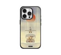 RhinoShield Coque pour [iPhone 16 Pro] | SolidX - Coque renforcée avec Absorption des Chocs Design Fin Protection Contre Les Chutes de 3,5 m - Noir [One Piece/Japanese Style Thousand Sunny]