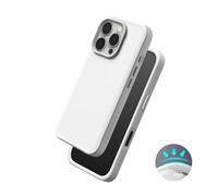 RhinoShield Coque pour [iPhone 16 Pro] | SolidX - Coque renforcée avec Absorption des Chocs Design Fin Protection Contre Les Chutes de 3,5 m - Blanc