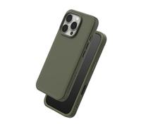 RhinoShield Coque pour [iPhone 16 Pro] | SolidX - Coque renforcée avec Absorption des Chocs Design Fin Protection Contre Les Chutes de 3,5 m - Vert algue