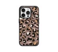 RhinoShield Coque pour [iPhone 16 Pro] | SolidX - Coque renforcée avec Absorption des Chocs, Fine et Minimaliste, Protection aux Standards Militaires - Noir [Knock Knock A2Z / Lazy Leopard]