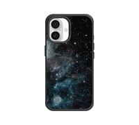 RhinoShield Coque pour [iPhone 16] | SolidX - Coque renforcée avec Absorption des Chocs Design Fin Protection Contre Les Chutes de 3,5 m - Noir [Waxing Gibbous Moon]