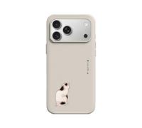 RhinoShield Coque pour [iPhone 17 Pro Max] | SolidX - Coque renforcée avec Absorption des Chocs, Fine et Minimaliste, Protection Contre Les Chutes aux Standards Militaires - Beige[Cats of Japan I]