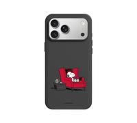 RhinoShield Coque pour [iPhone 17 Pro Max] SolidX - Coque renforcée avec Absorption des Chocs, Fine et Minimaliste, Protection Contre Les Chutes aux Standards Militaires - Noir [Snoopy/Coin Lecture]