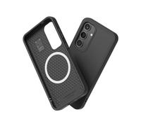 RhinoShield Coque Compatible avec [Galaxy S24] | SolidSuit Compatible avec Magsafe - Coque Fine avec Technologie d'absorption des Chocs et Finition Premium Mate -Noir