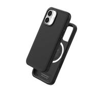 RhinoShield Coque Compatible avec MagSafe pour [iPhone 16 Plus] | SolidX - Coque renforcée avec Absorption des Chocs Design Fin Protection Contre Les Chutes de 3,5 m - Noir