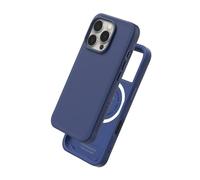 RhinoShield Coque Compatible avec MagSafe pour [iPhone 16 Pro] | SolidX - Coque renforcée avec Absorption des Chocs Design Fin Protection Contre Les Chutes de 3,5 m - Bleu Outremer