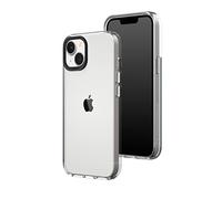 RhinoShield Coque Transparente Compatible avec [iPhone 13/14] | Résistance avancée au jaunissement, Haute Transparence, Coque de Protection et Personnalisable pour téléphone Transparent - Anneau