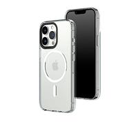 RhinoShield Coque Transparente Compatible avec Magsafe pour iPhone 13 Pro | Magnétique supérieure, résistance au jaunissement avancée, Transparente comme du Cristal, Coque de Protection et