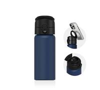 RhinoShield Gourde Magnétique AquaStand 480 ML|Gourde Isotherme en Acier Inoxydable à Bec verseur,Gourde de Sport avec poignée Compatible MagSafe,Trépied avec Angles Ajustables,Étanche-Bleu Cosmique
