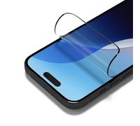 RHINOSHIELD Protection d'écran PRO transparente compatible avec [iPhone 16 Plus/15 Plus/14 Pro Max] Résistance renforcée contre les chocs, les rayures, anti-lumière bleue, outil d'installation inclus.