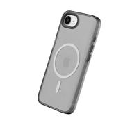 RhinoShield JellyTint Coque de Protection Transparente Compatible MagSafe pour [iPhone 16e] | Force magnétique supérieure, dépasse Normes Militaires de Chute, Anti-Rayures et Anti-Chocs - Noir Quartz