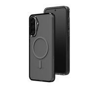 RhinoShield JellyTint Coque de Protection Transparente Compatible MagSafe pour [Galaxy A56] | Force magnétique supérieure, dépasse Normes Militaires de Chute, Anti-Rayures et Anti-Chocs - Noir Quartz