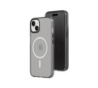 RhinoShield JellyTint Coque de Protection Transparente Compatible MagSafe pour [iPhone 13/14]| Force magnétique supérieure, dépasse Normes Militaires de Chute, Anti-Rayures et Anti-Chocs -Noir Quartz