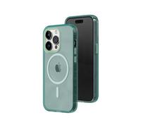 RhinoShield JellyTint Coque de Protection Transparente Compatible MagSafe pour[iPhone 14 Pro Max] Force magnétique supérieure, dépasse Normes Militaires de Chute, Anti-Rayures et Anti-Chocs-Vert Fumé