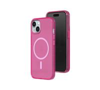 RhinoShield JellyTint Coque de Protection Transparente Compatible MagSafe pour[iPhone 15 Plus] Force magnétique supérieure, dépasse Normes Militaires de Chute, Anti-Rayures et Anti-Chocs -Rose Cerise